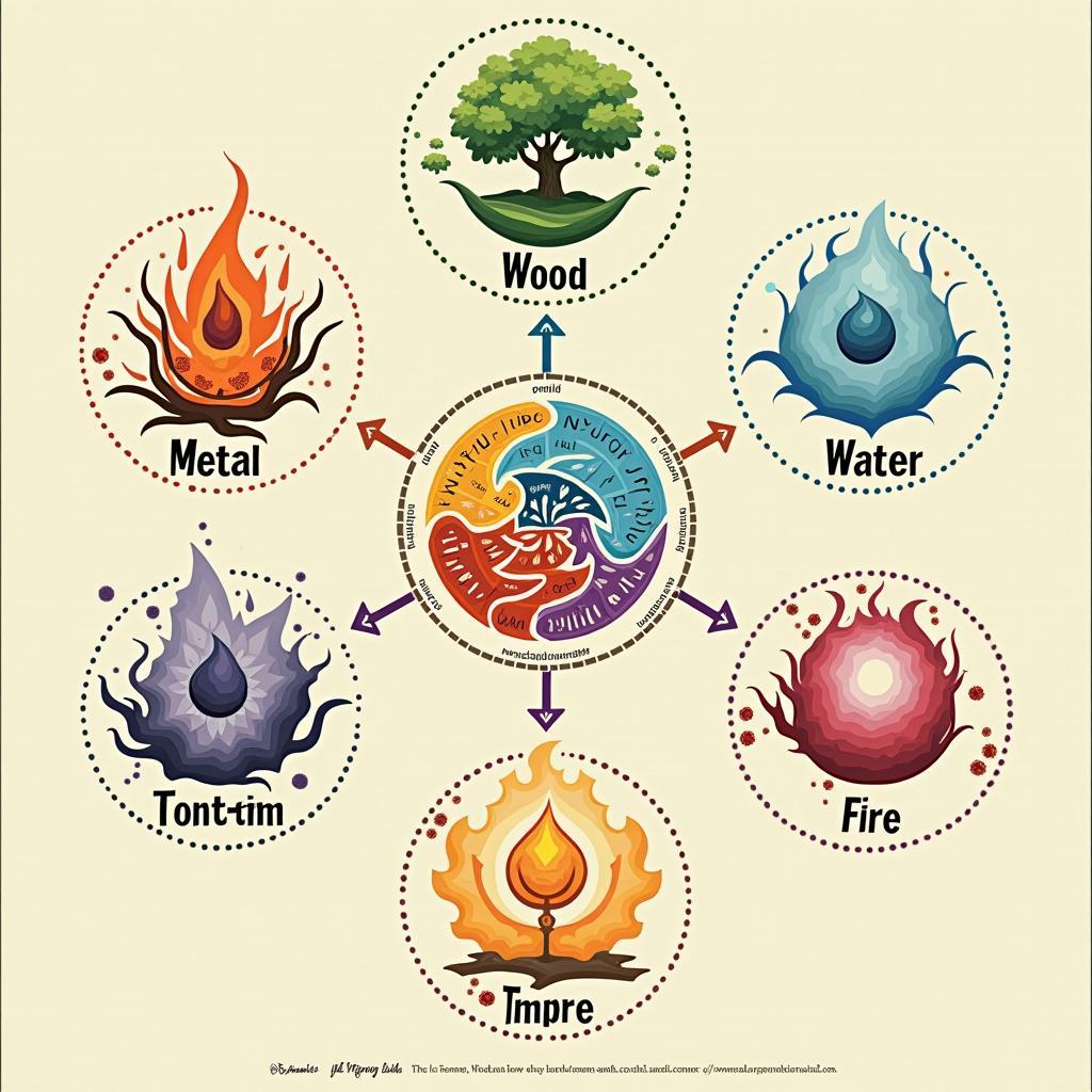 Bảng Tra Mệnh Ngũ Hành: Kim, Mộc, Thủy, Hỏa, Thổ