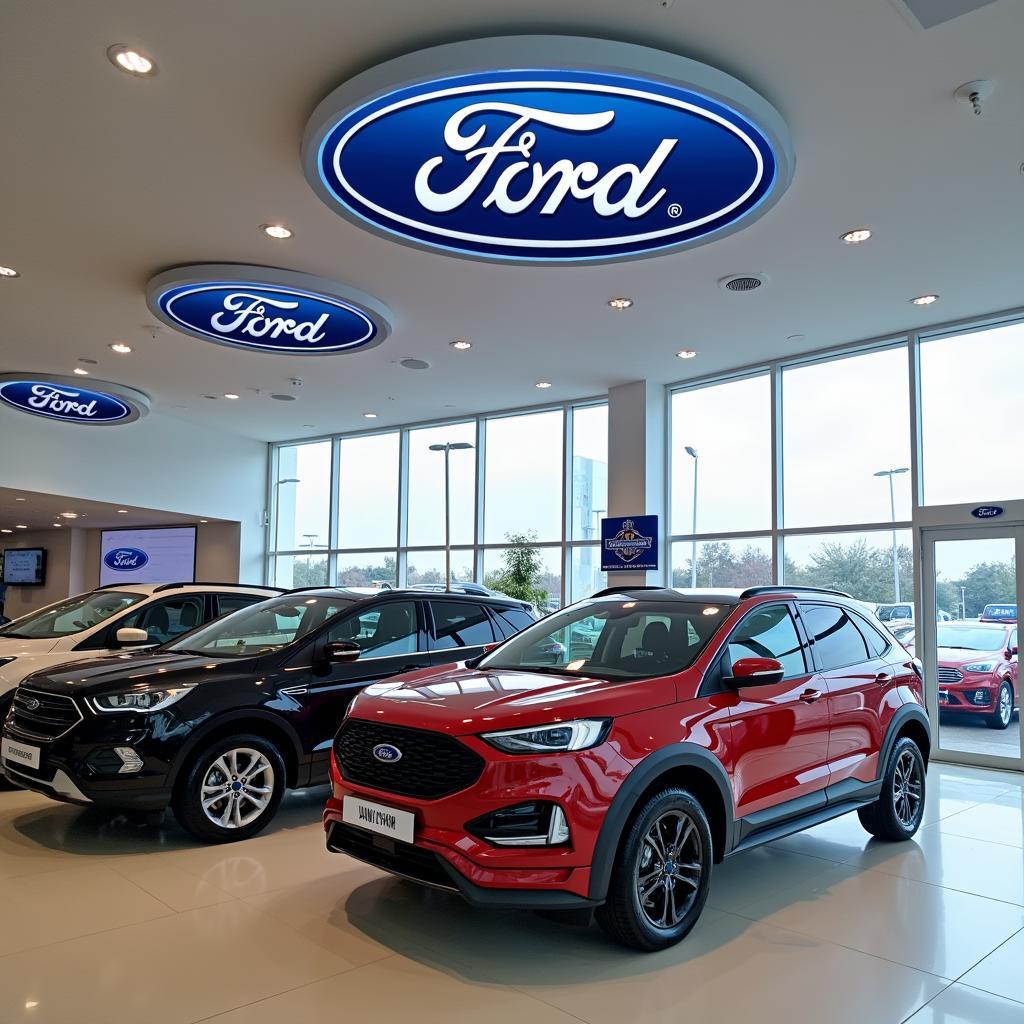 Đại lý Bến Thành Ford hiện đại và chuyên nghiệp