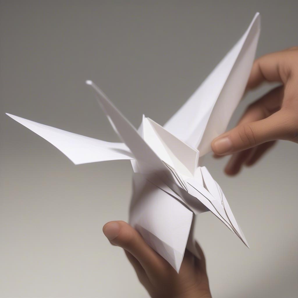 Kubo sử dụng phép thuật origami