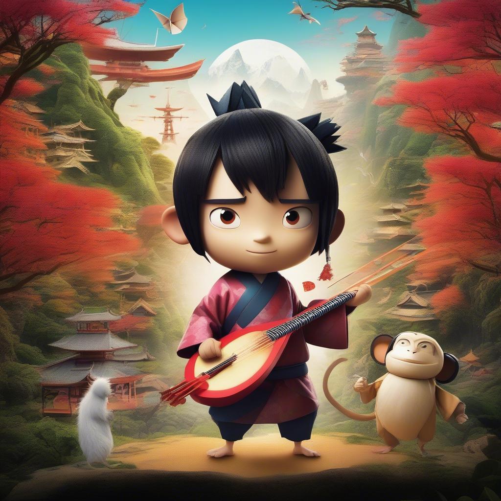 Poster phim Kubo và Sứ Mệnh Samurai