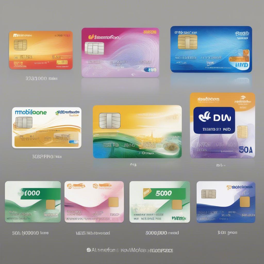 Các mệnh giá card MobiFone phổ biến