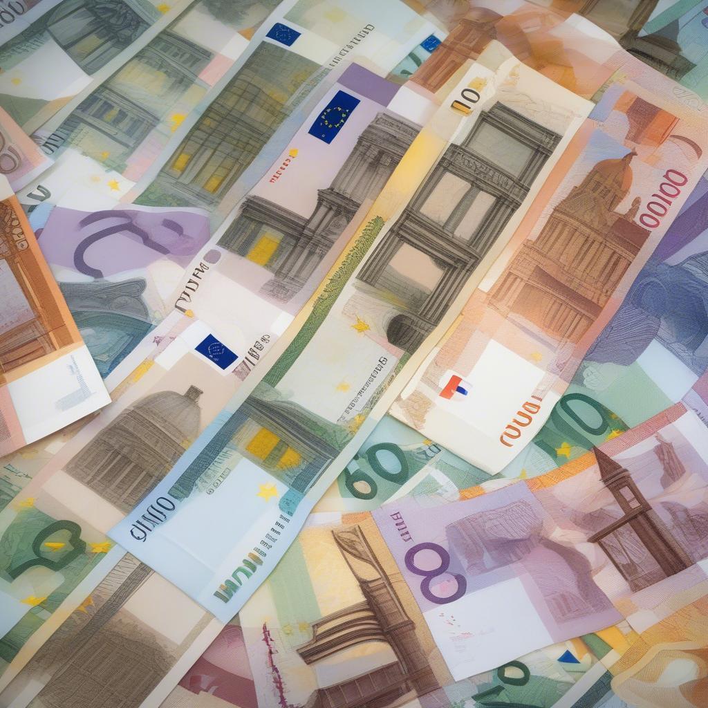 Mệnh Giá Tiền Giấy Euro