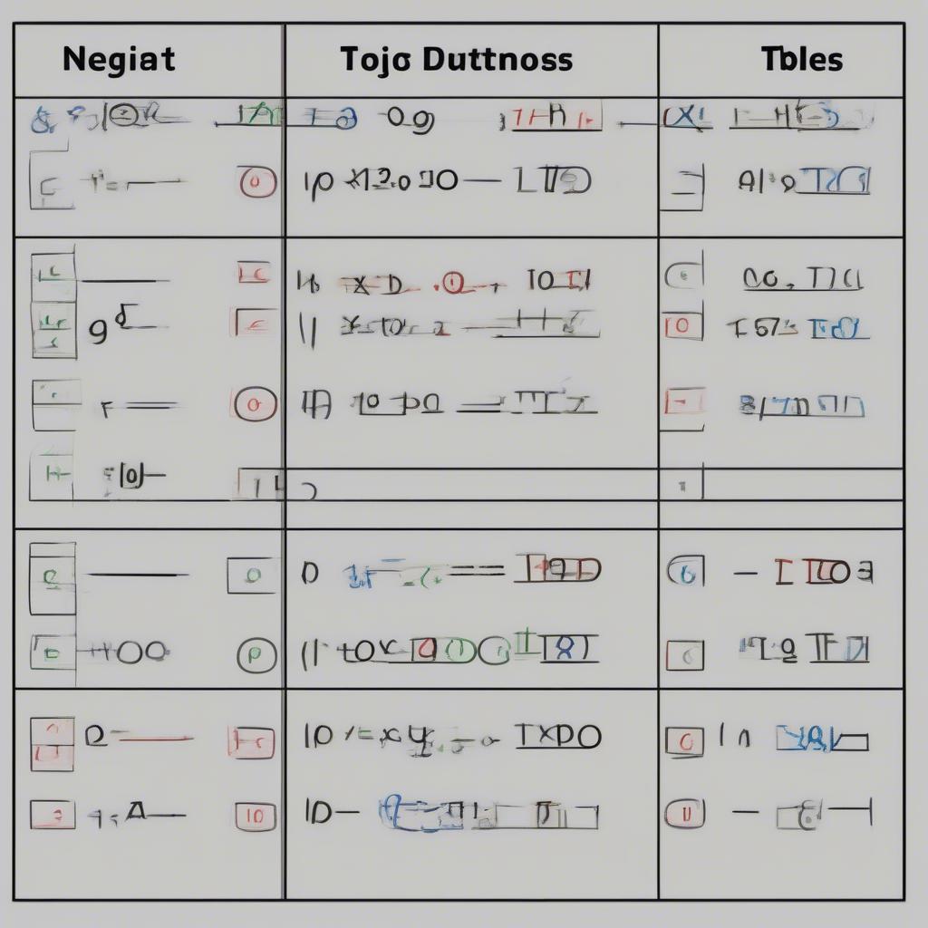 Phép toán logic trên mệnh đề lớp 10