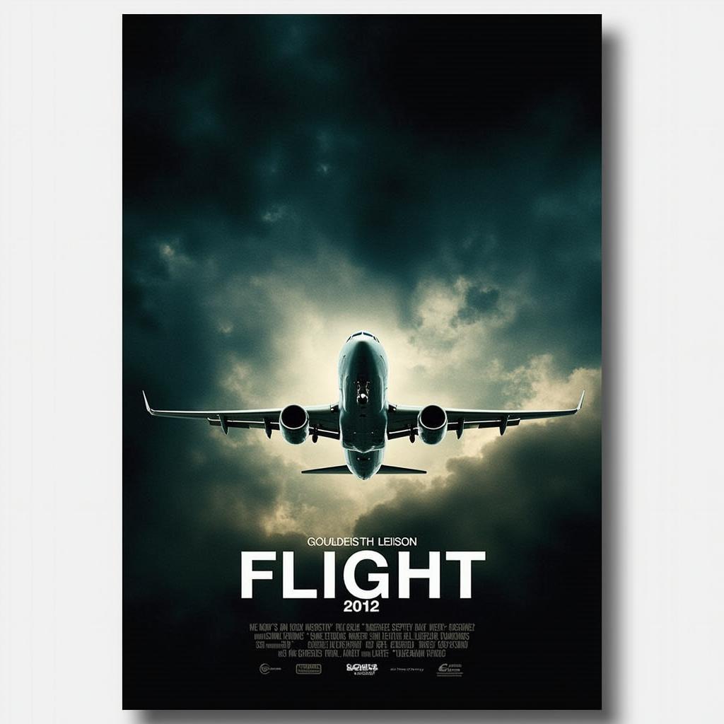 Hình ảnh poster phim Flight 2012 Chuyến Bay Định Mệnh