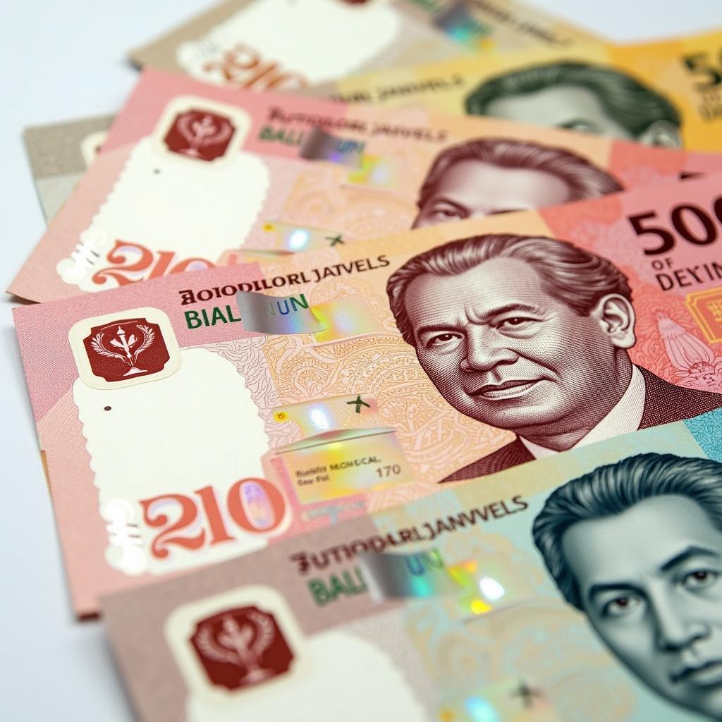 Tiền giấy mệnh giá cao Singapore: $20, $50, $100, $1000