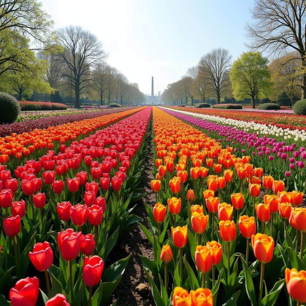 Vườn Hoa Keukenhof Hà Lan Nổi Tiếng Thế Giới