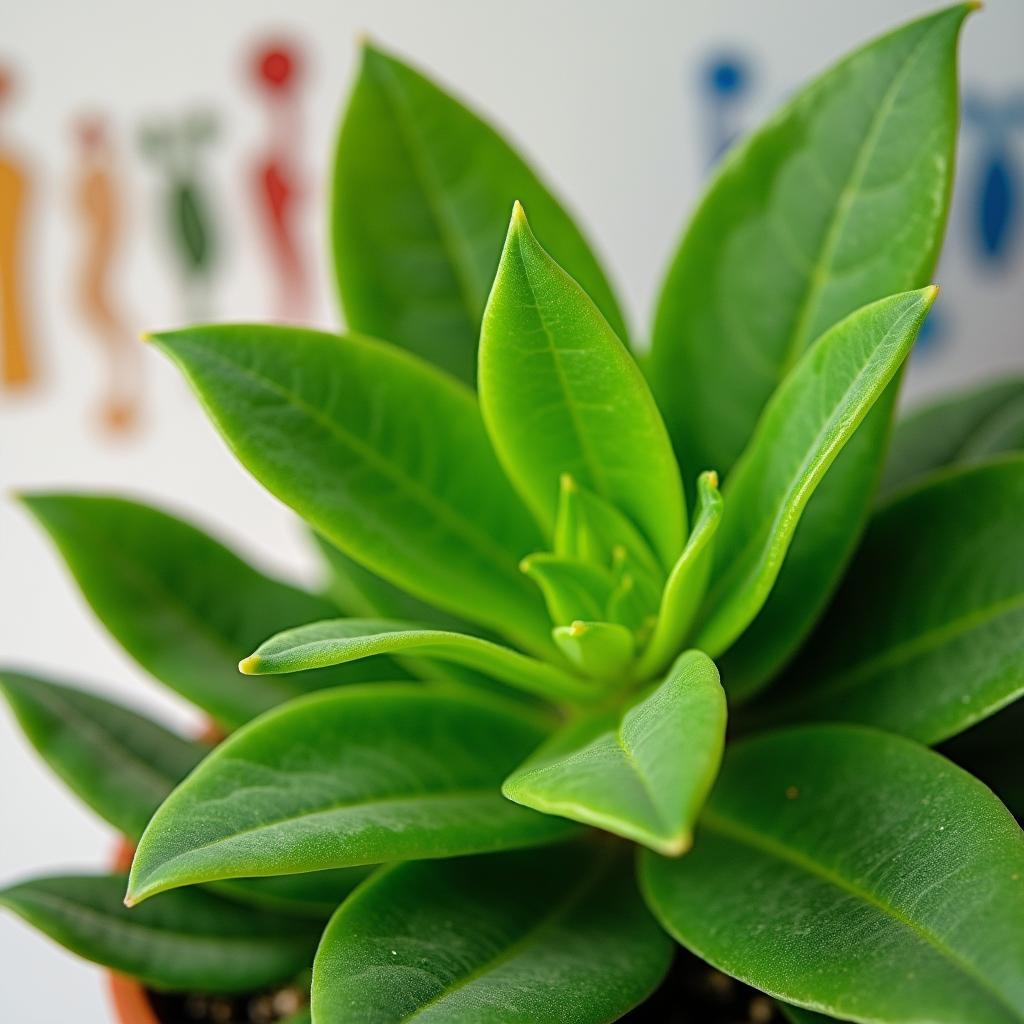 Jade Plant and Five Elements