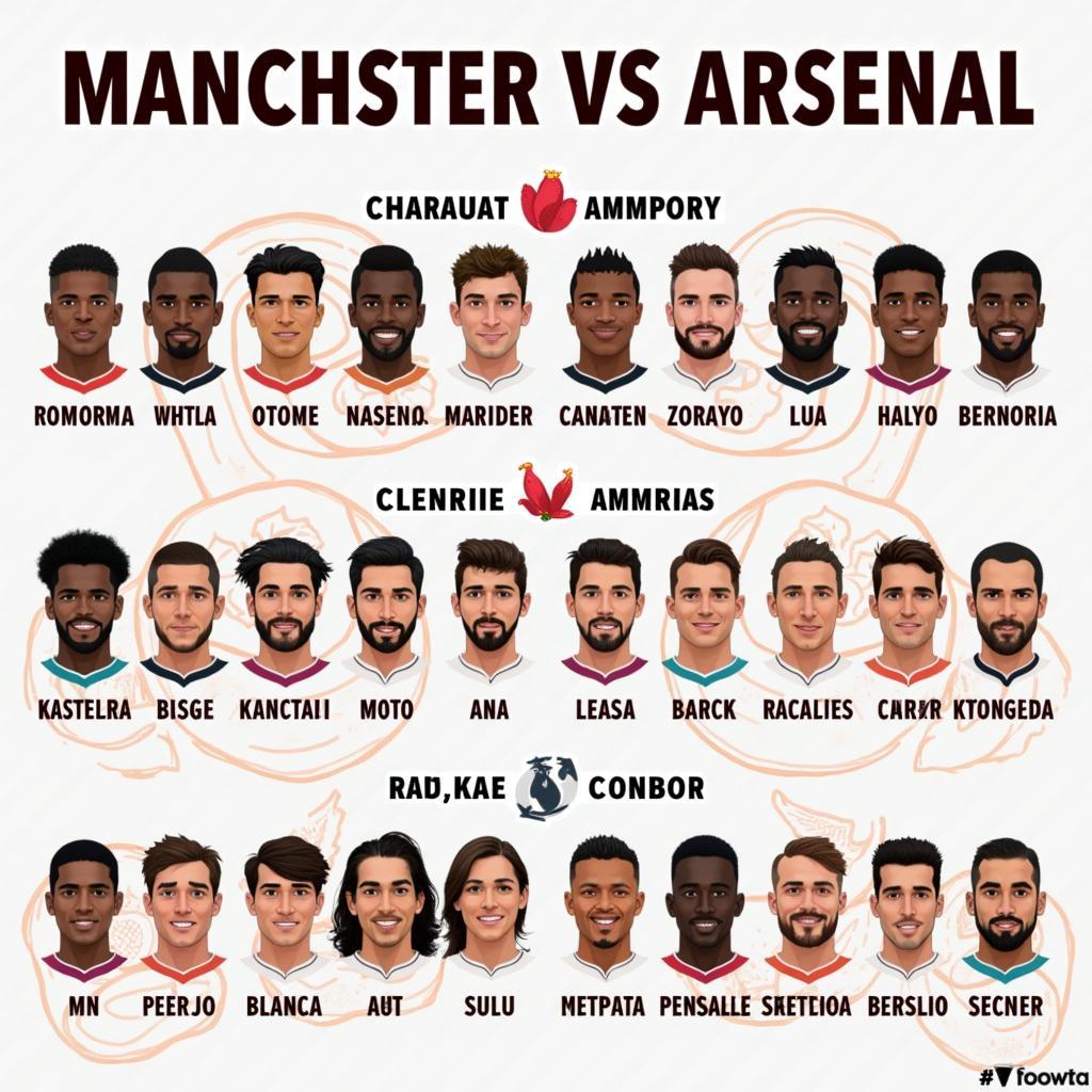 Cung Hoàng Đạo Cầu Thủ MU và Arsenal