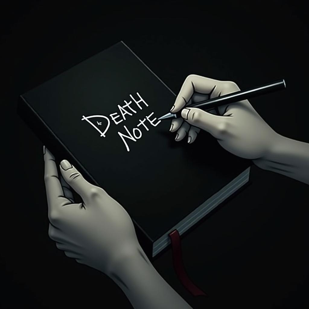 Hình ảnh Death Note cuốn sổ tử thần