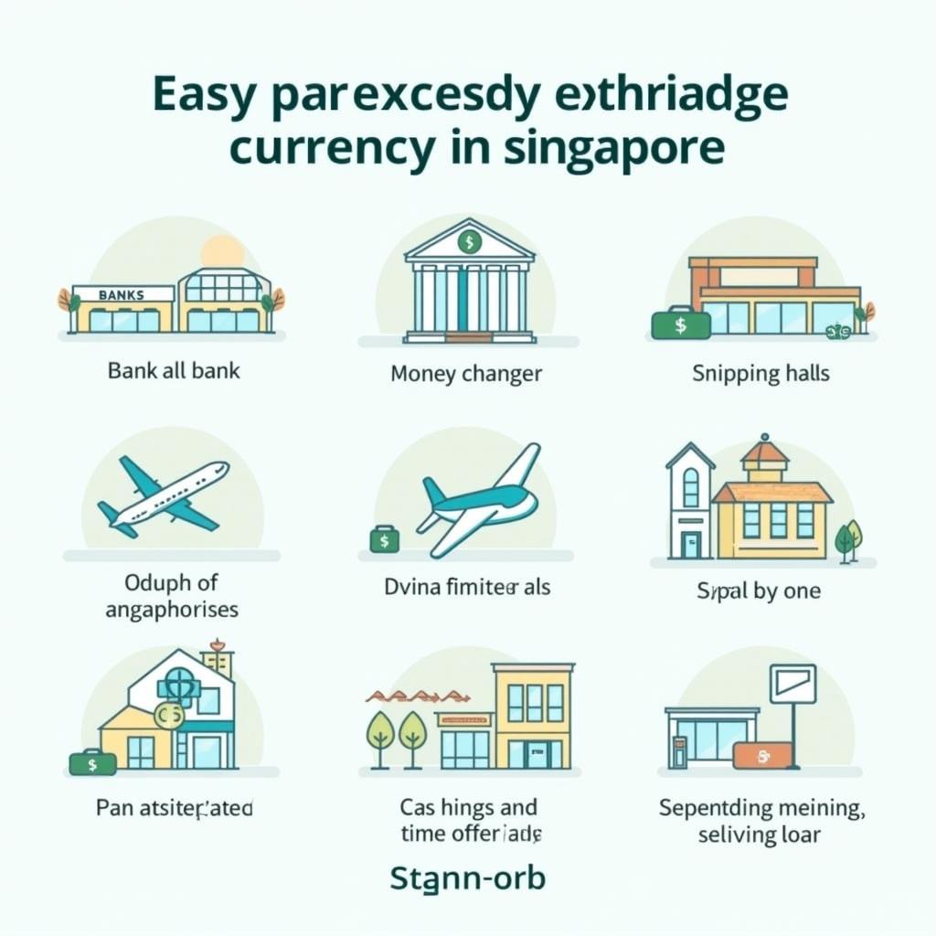 Địa điểm đổi tiền Singapore