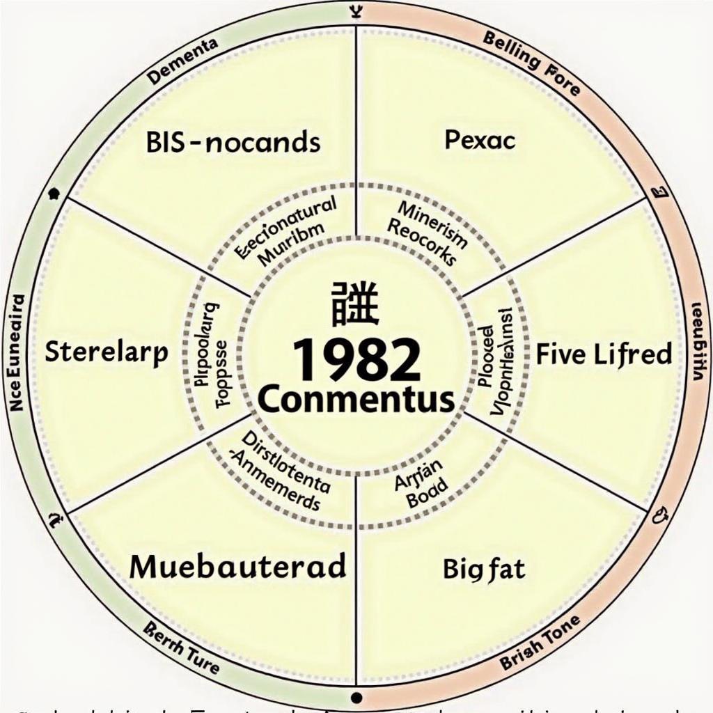 Biểu đồ Ngũ Hành Mệnh Cung Phi 1982