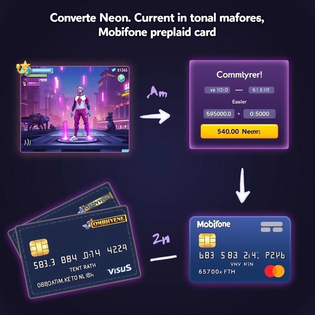 Quy đổi neon sang thẻ cào Mobifone