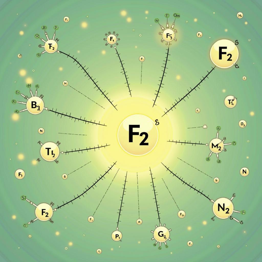 Tính chất đặc trưng của Flo