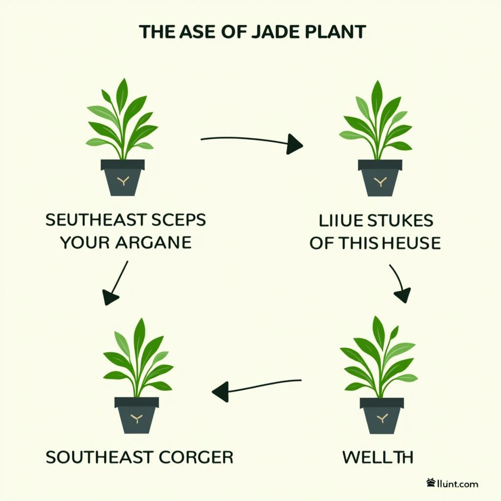 Placement of Jade Plant for Feng Shui